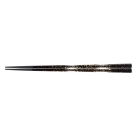 Fukui Craft 81017920 PBT Pestle-Shaped Double-Tiered Chopsticks, 8.9 inches (22.5 cm), Gold Splash