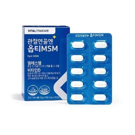 NS Home Shopping 바이탈스탠다드 관절연골엔 옵티MSM 4박스(4개월분)[34863669] Vital Standard Joint Cartilage with OptiMSM 4 Boxes (4 Months Supply) [34863669]