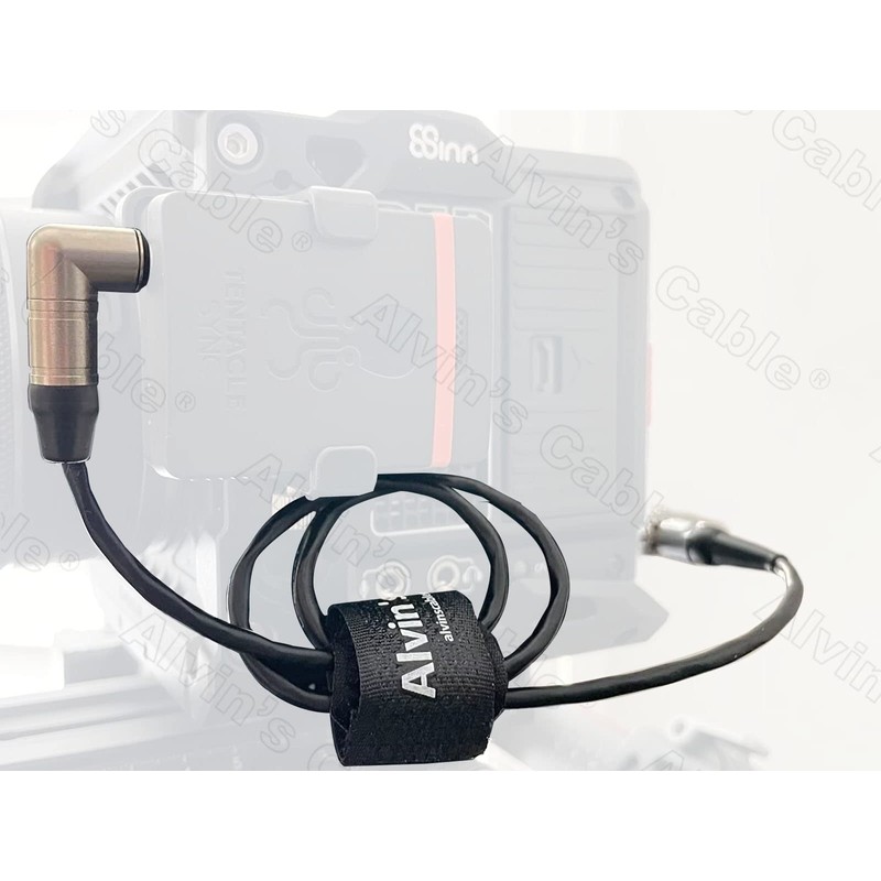Alvin's Cables Red Komodo Timecode Cable Tentacle Sync 3.5mm TRS
