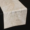 FAVE Gold Table Runner 35.5 Inches Dining Table Runner Waterproof