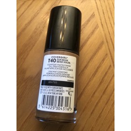 COVERGIRL TRUBLEND MATTE MADE FOUNDATION ~ #T40 Sun Beige Box