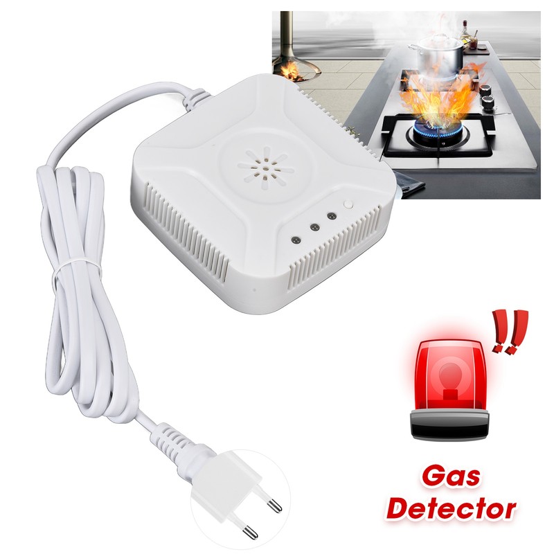 Household Combustible Gas Leakage Sensor Detector Liquefied Gas Alarm High