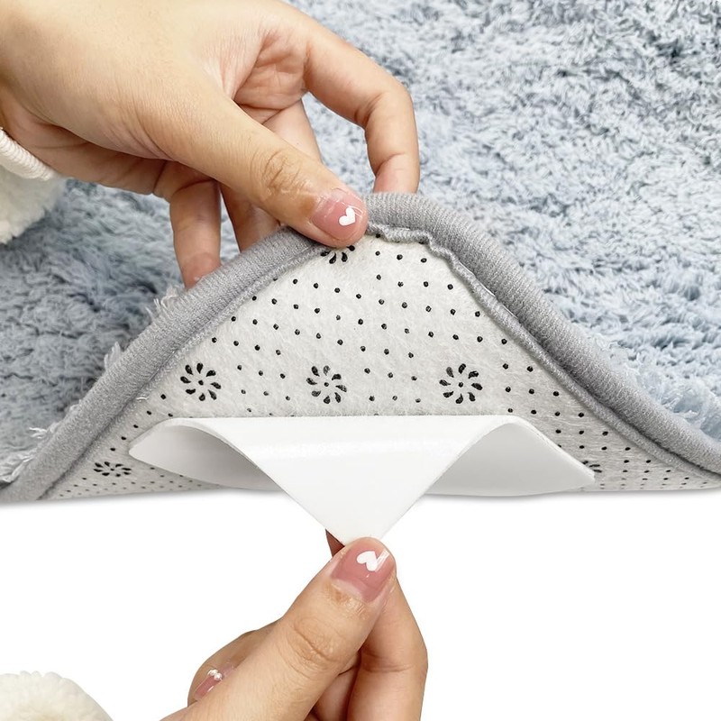 MHwan Carpet Non-Slip Underlay, Pack of 8, Washable, Reusable, Can
