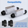 YHJDC 2 Set 520595 Union Replacement Kit Compatible with Pentair
