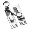Merriway BH01959 Sash Window Fastener Swing Arm Type-Polished Chrome Plated