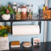 simpletome ONE Hand Tear Paper Towel Holder Under Cabinet Adhesive