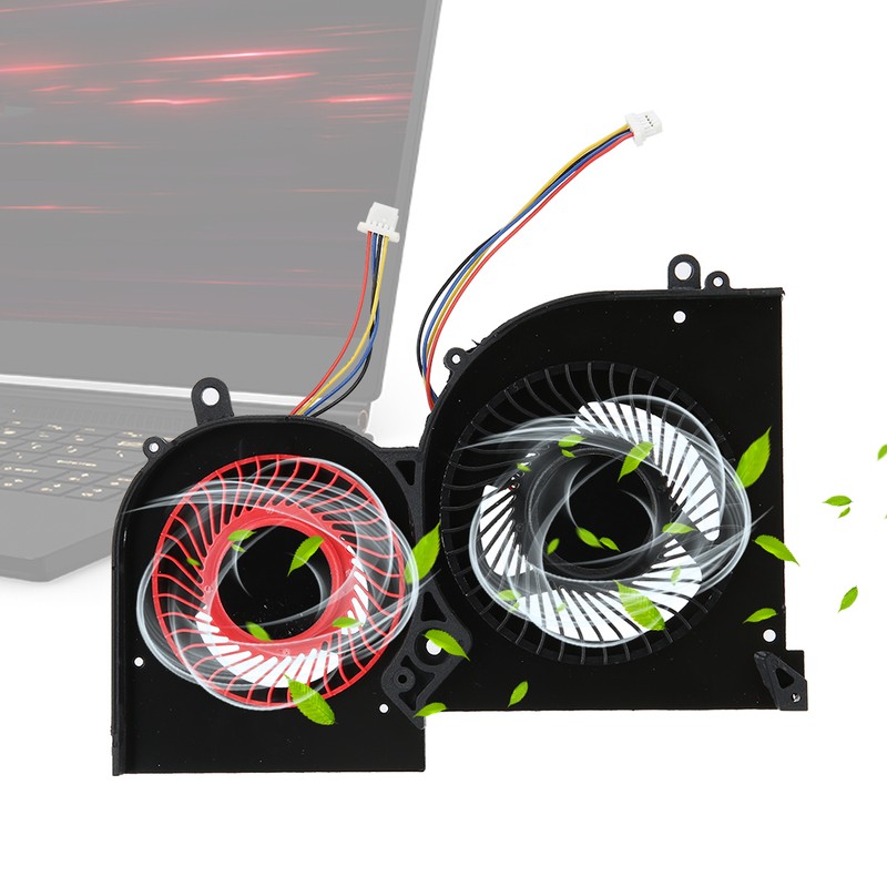 GPU Double Side Cooling Fan Computer Accessories Fit for GS65