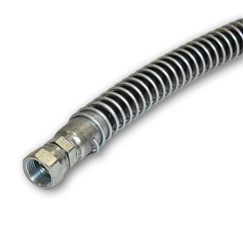 Electriduct 1/4" Steel Spring Guard Flexible Pipe Hose Protector Metal