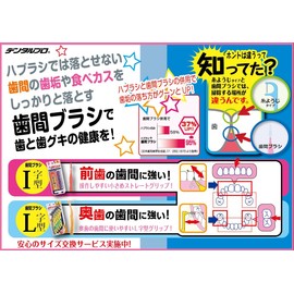 Dental Pro Interdental Brush, L-Shaped Size 1 (SSS) 10P