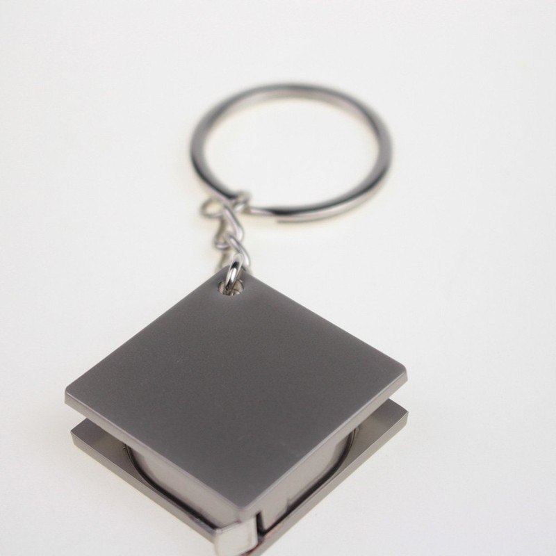 LARATH 2 Pieces Mini Measure Tape with Keychain Key Ring