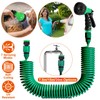 Garden Hose 65.6ft, Flexible Water Hose Coiled Water with 3/4”