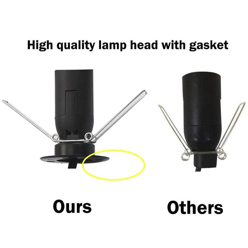 OHLGT 1 Pack Salt Lamp Cord Replacement with Dimmer Switch
