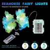 Seahorse String Lights Decorative Lights Ocean Fairy Lights Battery Operated