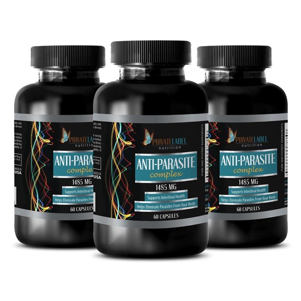 PRIVATE LABEL Black Walnut Hull Powder - ANTI-PARASITE COMPLEX -