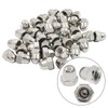 Hitefu - 50 tuercas de bellota M6-1,0 mm, tuercas de