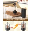 CIRCLE JOY Rechargeable Electric Pepper Grinder, Salt Grinder Pepper Mill