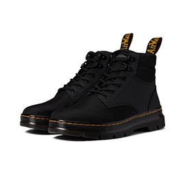 Dr. Martens Unisex Lace Fashion Boot, Black Extra Tough 50/50+ajax, 4 US Men