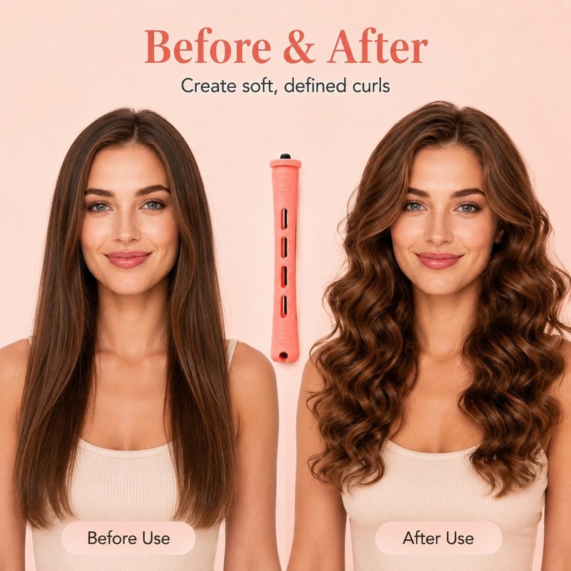 Perm Rods for Hair Cold Wave Curling Rods for Long