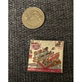 Zuru Mini Brands Toys Series 3 Metallic Foodie -Mini food court- miniature