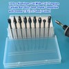 Sworker 10 Pcs Carbide Burr Set 1/8" Shank Compatible with