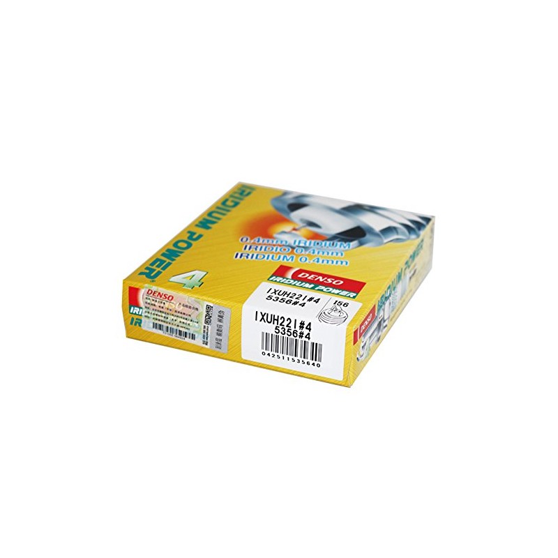 Denso IXUH22I Bujías de Iridio 5356-4 PK