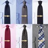 2 inch Tie Clips and Cufflinks Sets for Men A-Z