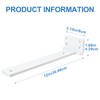 Heavy Duty Shelf Brackets, Floating Shelf Bracket 12 inch 6