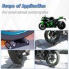 JFG RACING Motorcycle Roller Stand,Wheel Cleaning Roller Stand for Tyre