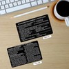 5PCS Black Metal SFST Card Law Enforcement Officers Police Standardized