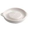 Porcelain Grater Plate Ceramic Ginger Grater Feeding Tool