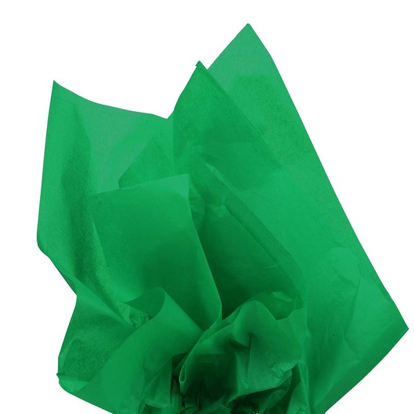 JAM PAPER Tissue Paper - Green - 20 Sheets/Pack