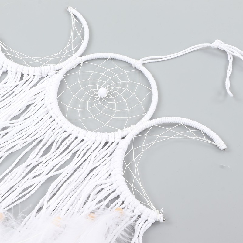 Dream Catcher Hand Woven Minimalist Home Wall Decoration for Living