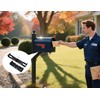 HzCHSyanna Adjustable Mailbox Mounting Bracket,Carbon Steel,Adjustable Design(Only Applicable to mailboxes