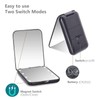 Kintion Pocket Mirror, 1X/3X Magnification LED Compact Travel Makeup Mirror