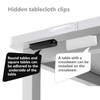 Tablecloth Clips,Transparent Table Cloth Holder Clips,Self-Adhesive Windproof Table Cover Clamps