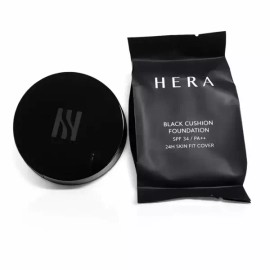 Hera 헤라 블랙쿠션 파운데이션 15gx2 본품+리필 [23N] Hera Black Cushion Foundation 15gx2 (Main Product + Refill) [23N]