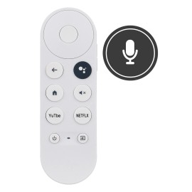 For Google G9N9N Replace Voice Remote for 2020 Google Chromecast 4K Snow Streaming Player