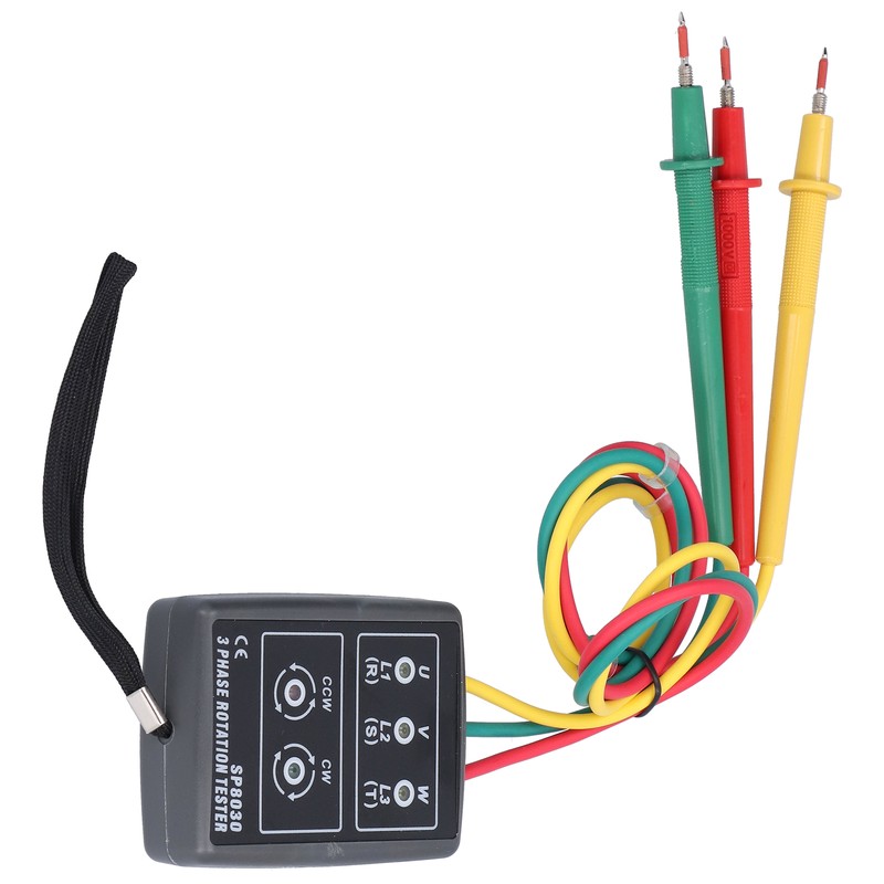 SP8030 3 Phase Rotation Meter High Accuracy Portable Industrial Phase