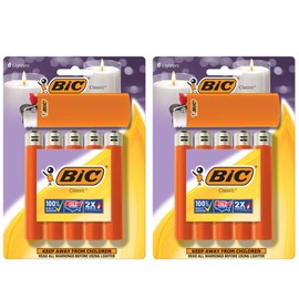 BIC Classic Lighter, Orange, 12-Pack (Packaging May Vary)