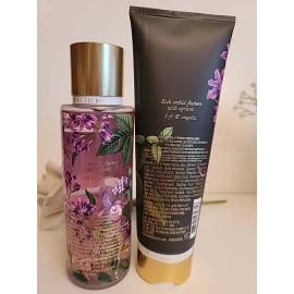 Victoria's Secret CASHMERE ORCHID Fragrance Body Lotion & Mist Set 8 oz New