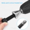 2Pcs Deburring External Chamfer Tool Stainless Steel Deburring Drill Bit