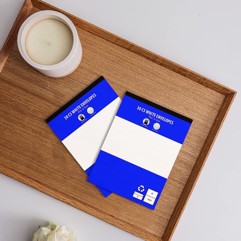 Premium Quality Office C5/A5 White Mailing Envelopes 80 GSM Peel