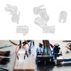 Pack of 100 LED Holders for Electronic Component Diode Electronic