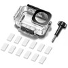 HSU Waterproof Dustproof Protective Housing for DJI osmo action 5 pro/action 4/action 3 underwater shooting 60m deep diving | action 5 pro/action 4/action 3 action camera