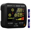 Outlet Tester - 2024 Professional Circuit Tester with LCD Display,
