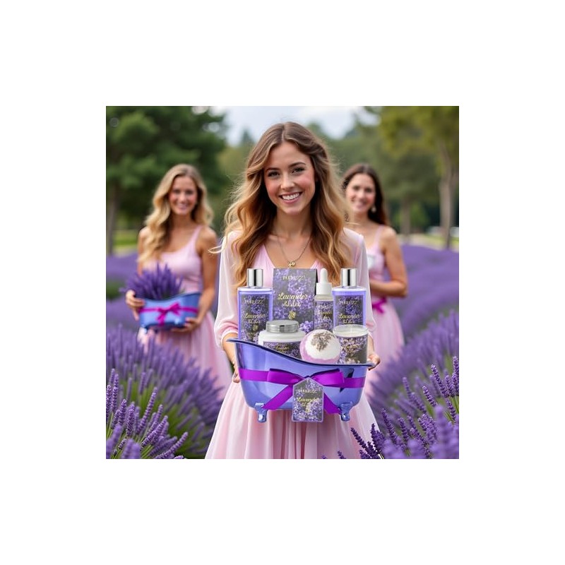 Regalos de cumpleaños para mujeres, kit de spa de lujo
