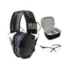 Walker's Razor Slim Electronic Muff (Black Patriot Version) Bundle with