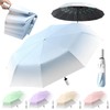 Folding Umbrella, One-Touch Automatic Opening/Closing Umbrella, 100% UV Protection, Light