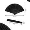 2 Pack Foldable Hand Fan for Line Dancing - Portable