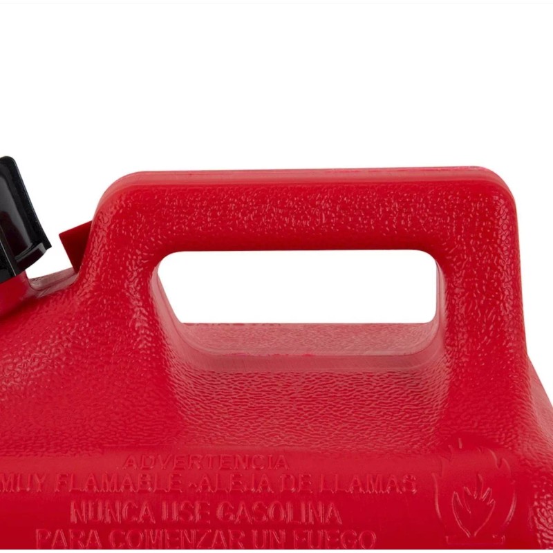MW Tanque Bidon Rojo Gasolina 3.9 L Portatil 1 Galon